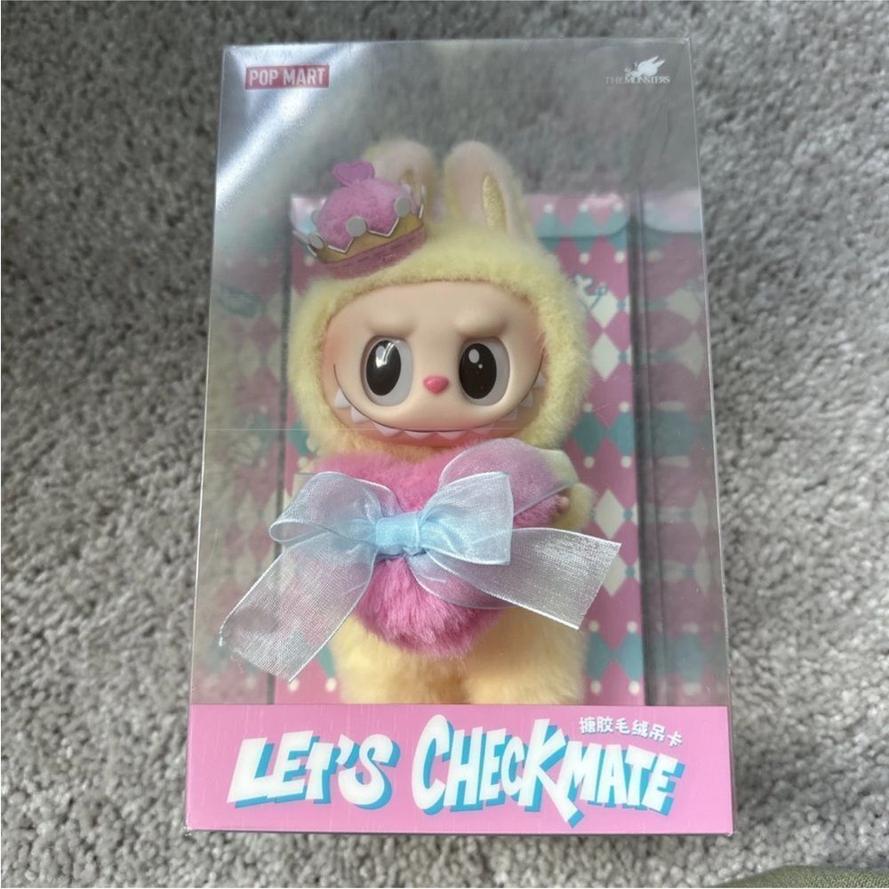 POP MART  THE MONSTERS Let's Checkmate Series Plush Labubu SEALED - US SELLER